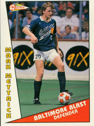 Blast 90-91 Home Mark Mettrick