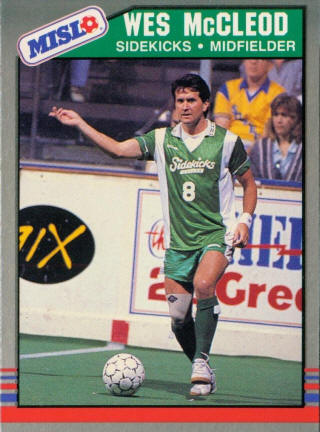 Sidekicks 88-89 Home Wes McLeod, Sockers