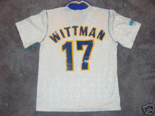 Sockers 91-92 Home Jersey Tim Wittman Back