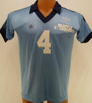 NASL Soccer Seattle Sounders 81 Road Jersey Alan Hudson