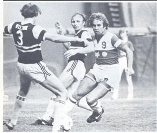 NASL Soccer Chicago Sting 79 Road Bruce Wilson Back