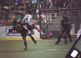 MISL Chicago Sting 87-88 Home Back Oscar Albuquerque