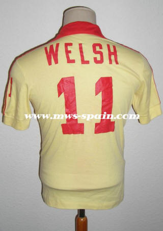 New England Tea Men 78 Road Jersey Kevin Welsh Back